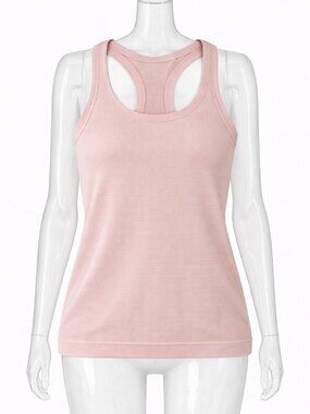 Lululemon Swiftly Tech Racerback Tank Top 2.0 in light pink size 8